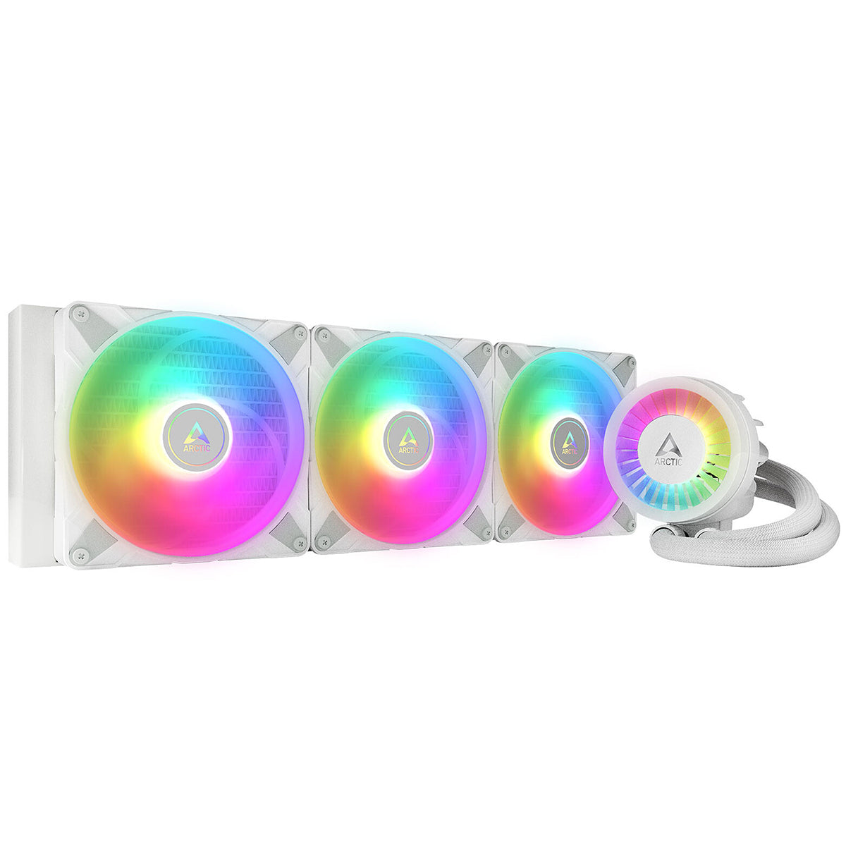 Arctic Liquid Freezer III 420 A-RGB AIO CPU Cooler - White
