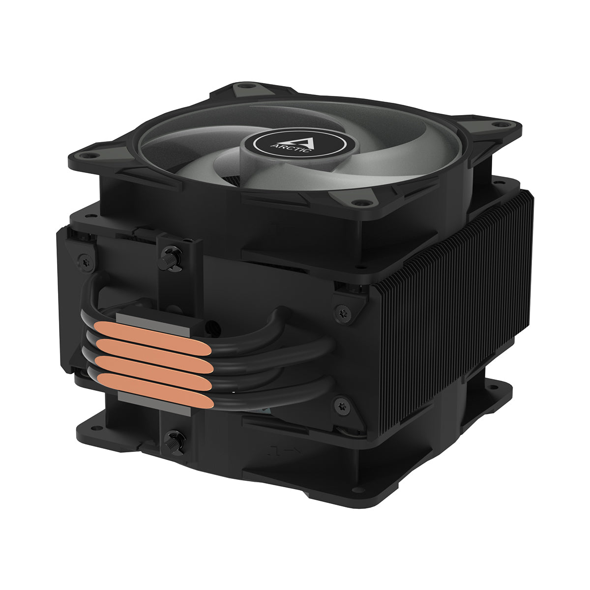 Arctic Freezer 36 A-RGB Single Tower Dual Fan CPU Cooler - Black
