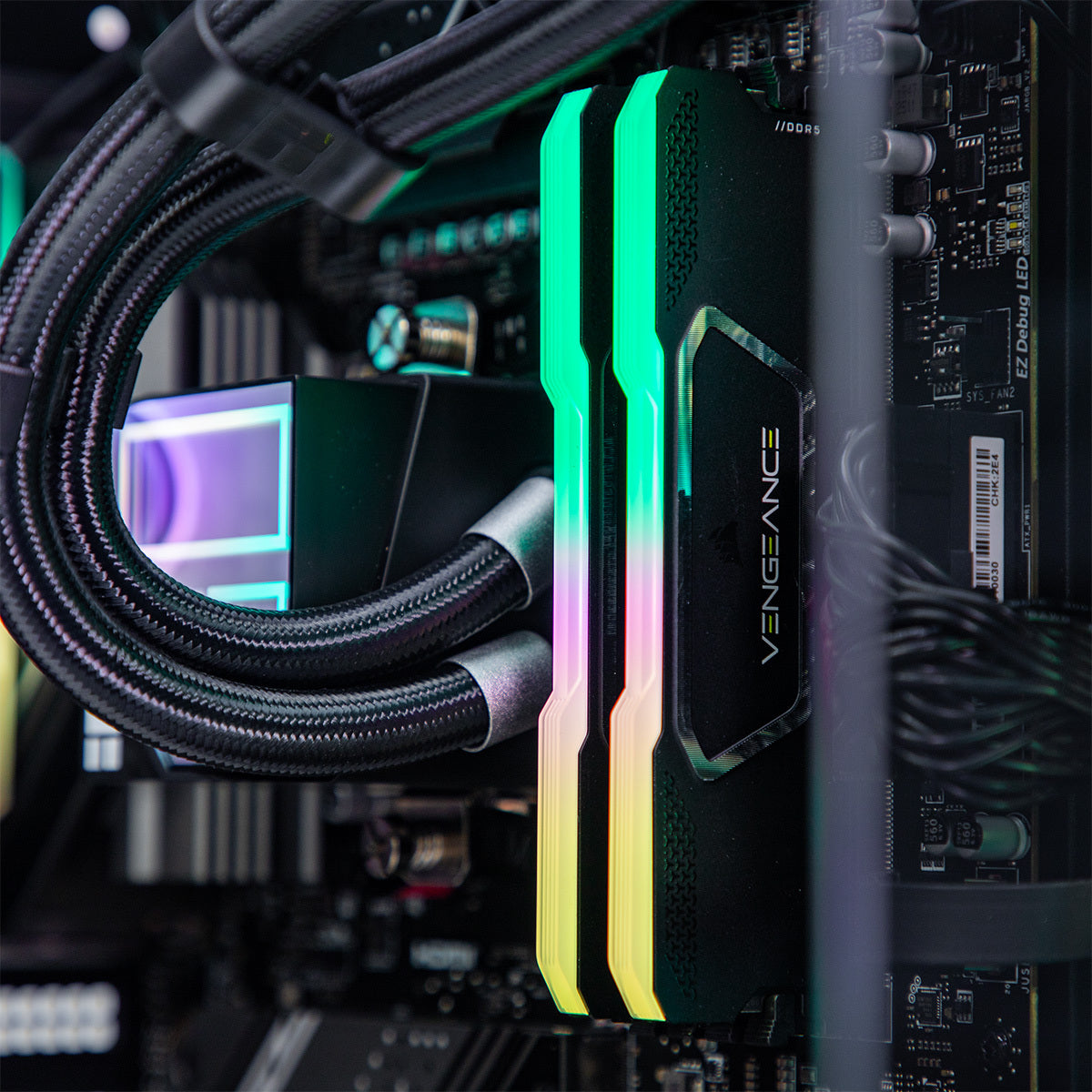 Equinox AMP RTX 5070 Ti Ryzen 7 9800X3D Gaming PC - BLACK