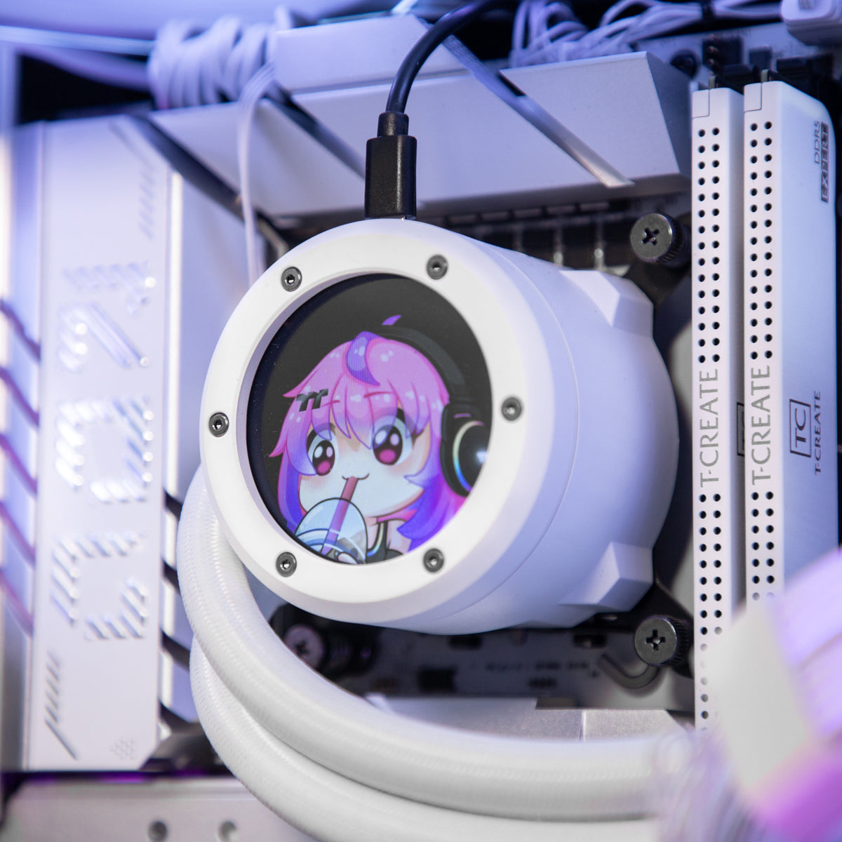 Imperial LUX RTX 5080 Core Ultra 285K Gaming PC - WHITE