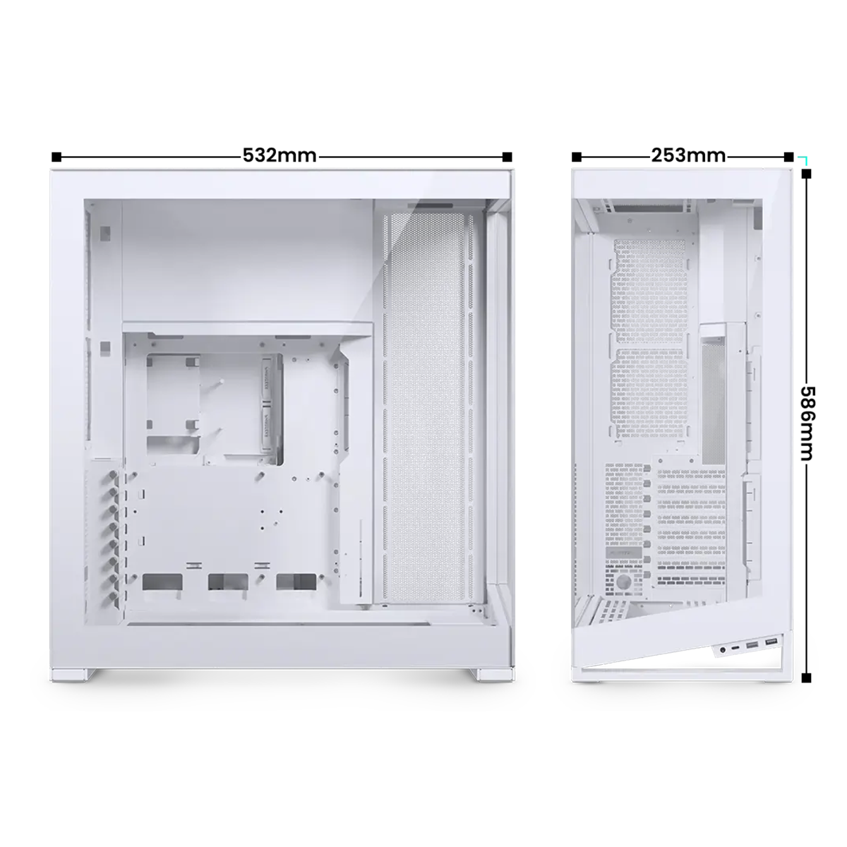 Phanteks NV Series NV7 Full Tower ATX Case - TG White