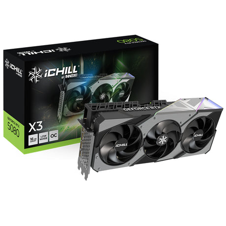 INNO3D GeForce RTX 5080 ICHILL X3 16GB Graphics Card