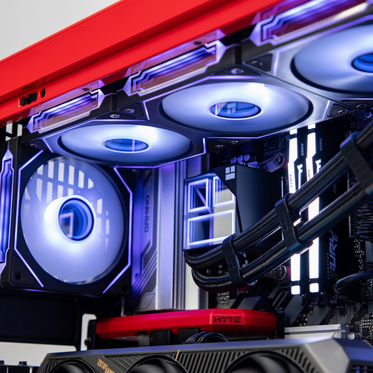 Entropy RTX 5070 Ryzen 7 9800X3D Gaming PC - Flame
