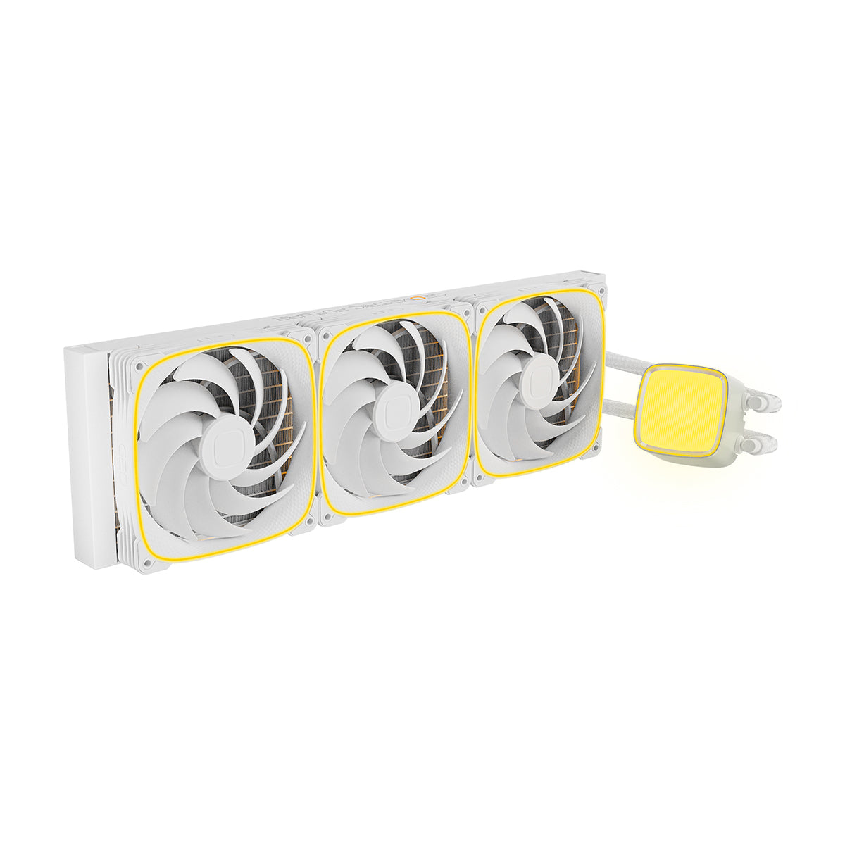 Geometric Future Eskimo Pro 420mm CPU Water Cooler - White
