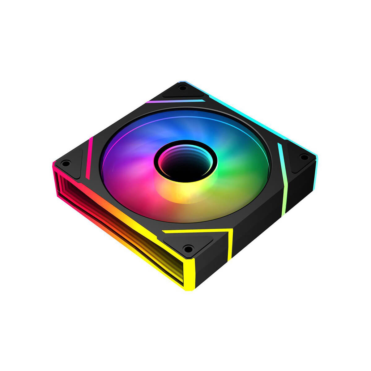 Sama YF1203I ARGB 120mm Infinity Mirror Reversed Fan OEM - Black