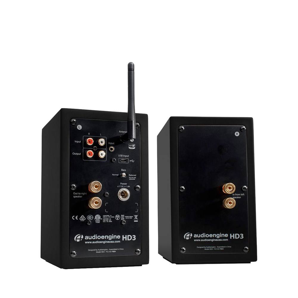 Audioengine HD3 Powered Bookshelf Speakers - Black