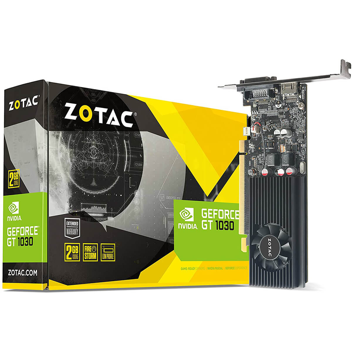 ZOTAC GeForce GT 1030 2GB GDDR5 Graphics Card