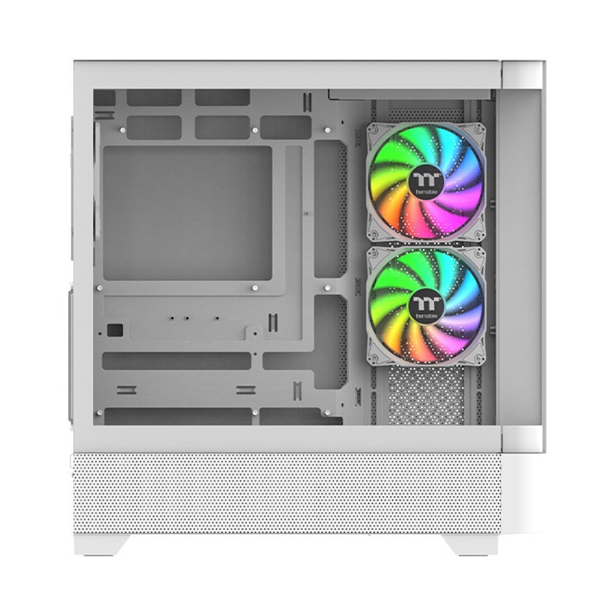 Thermaltake View 290 Curve TG ARGB Mid Tower Case Snow Edition
