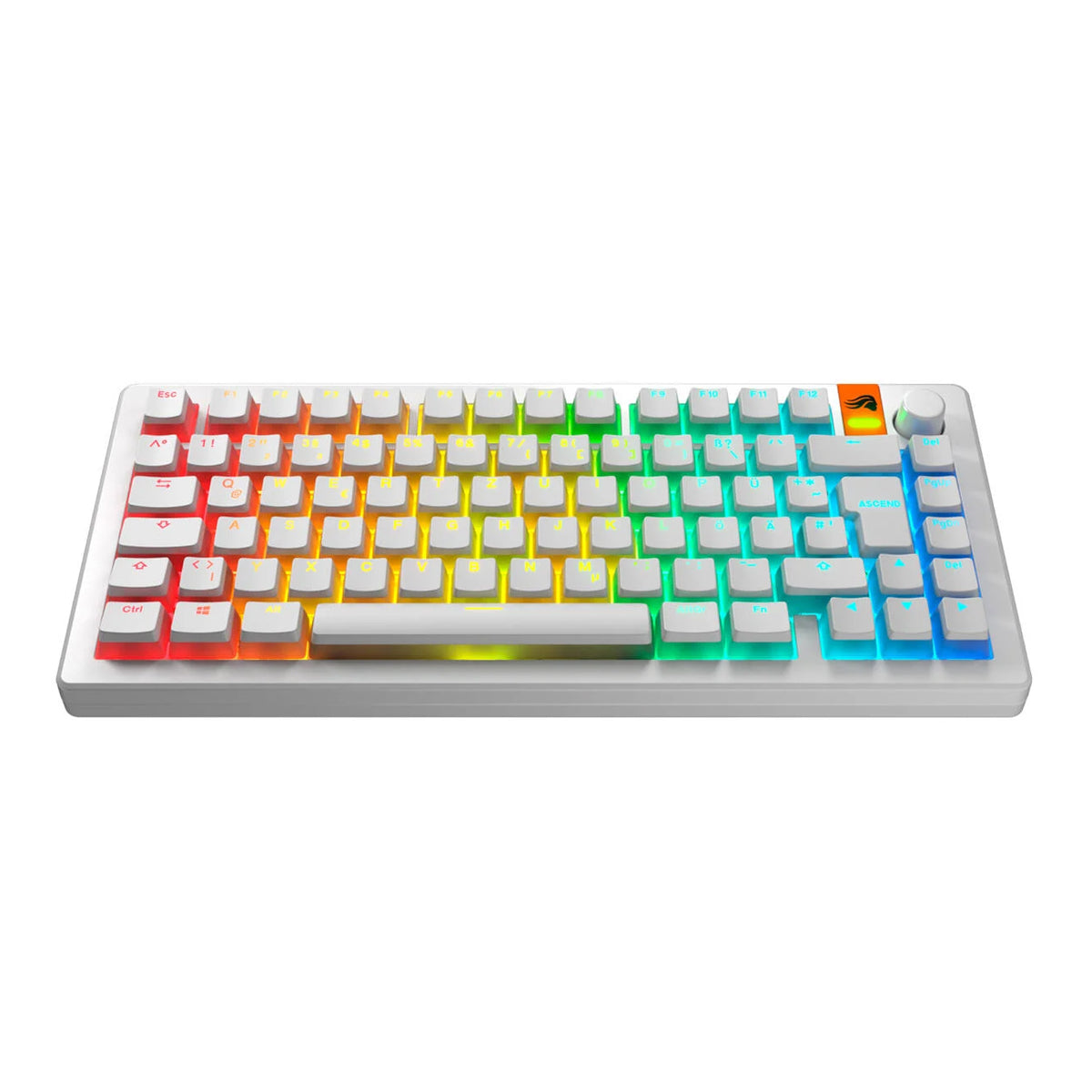 Glorious Aura V3 PBT Keycap Set - White