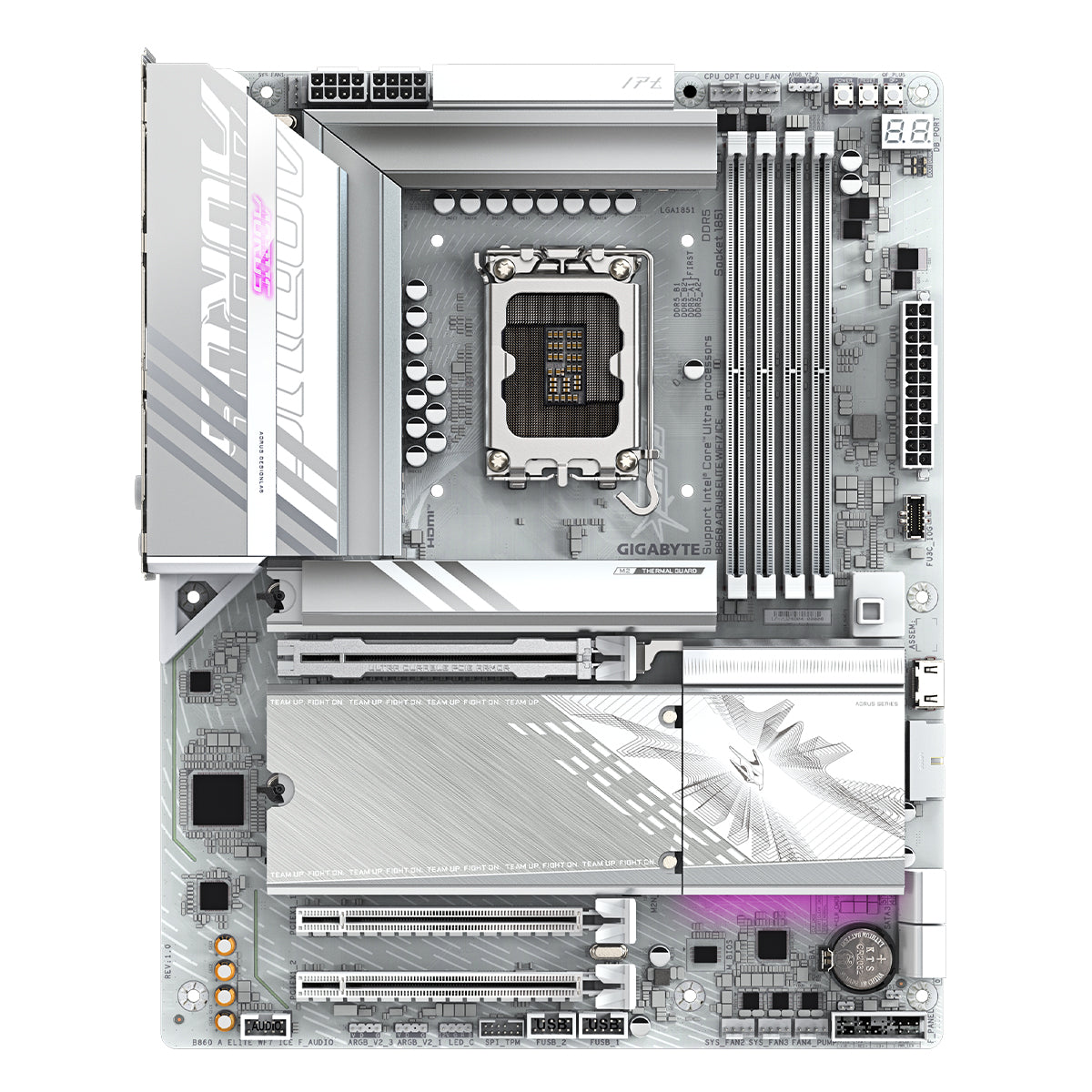 GIGABYTE B860 AORUS ELITE WIFI7 ICE Motherboard