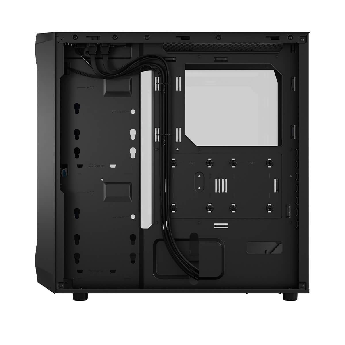 Fractal Design Focus 2 RGB Mid Tower Case - Black TG Clear Tint