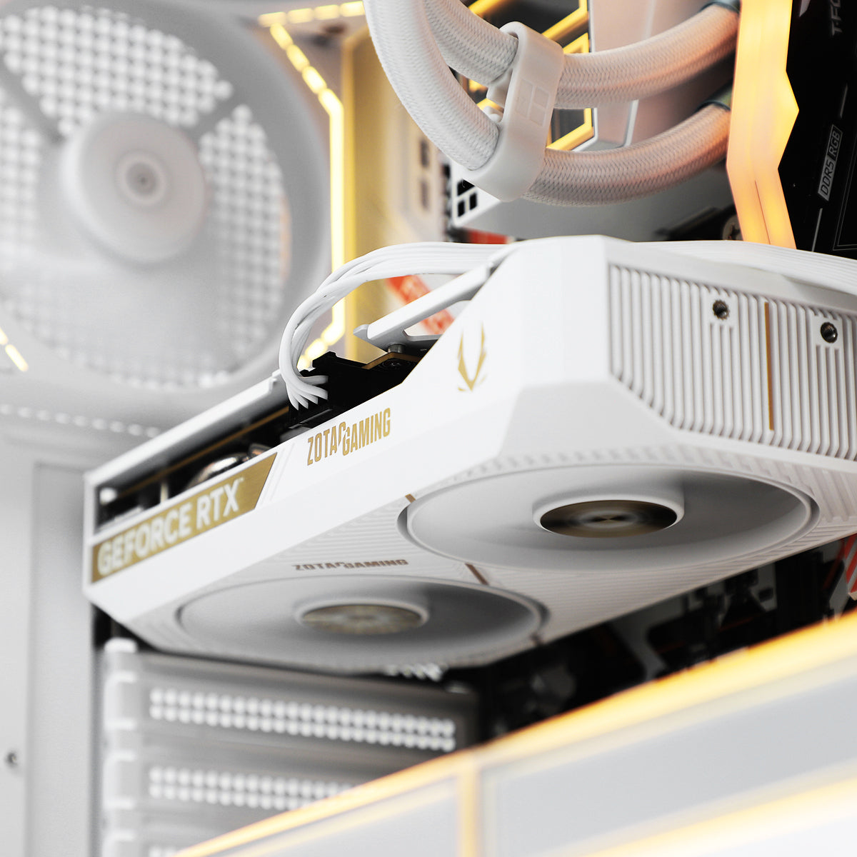 Astral SWIFT RTX 5060 Ryzen 5 7500F Gaming PC - WHITE