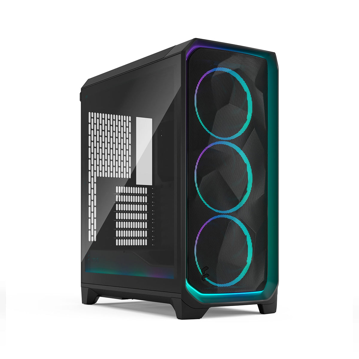 Fractal Design Meshify 3 Ambience Pro RGB Mid Tower Case - Black TG Light Tint