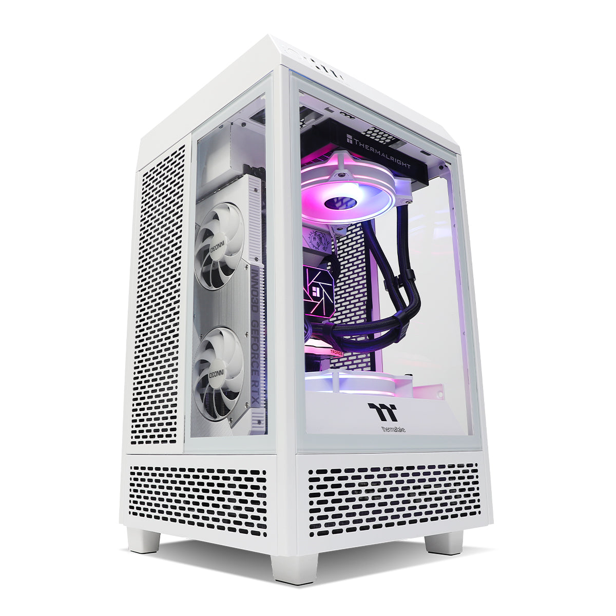 Flare RTX 5060 Ti 16GB Ryzen 5 7400F Gaming PC - WHITE