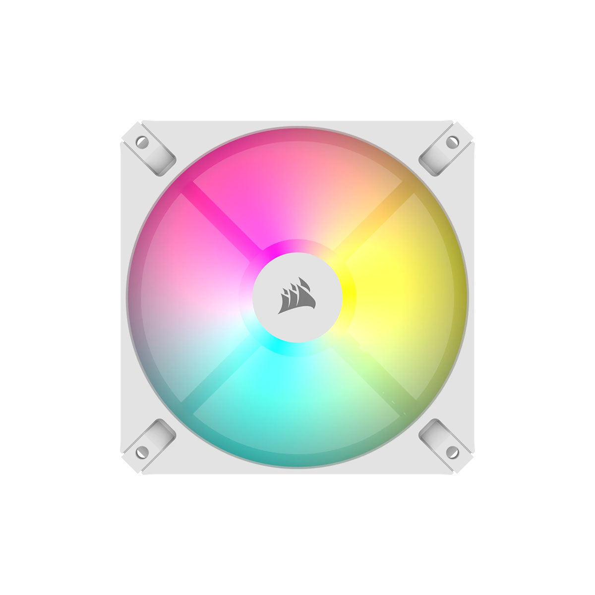 Corsair AR120 White, 120mm iCUE RGB Fan, ARGB-compatible, Single Pack