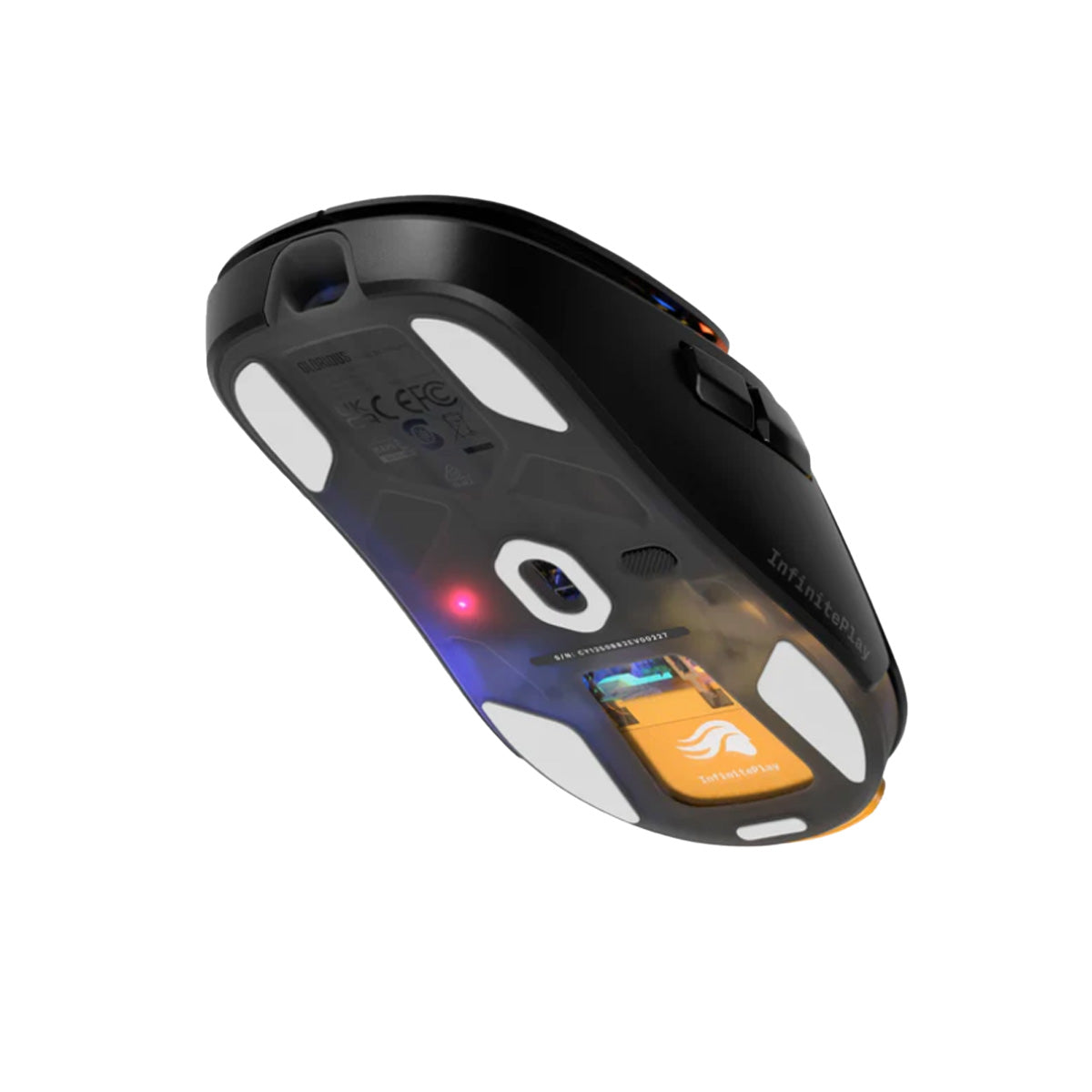 Glorious Model O3 InfinitePlay Wireless Gaming Mouse - Black