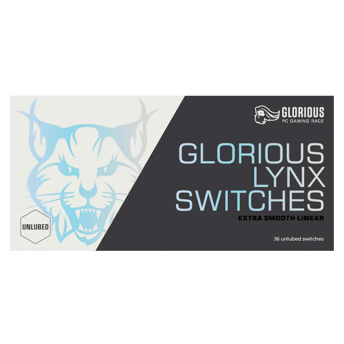 Glorious Mechanical Linear Switches - Lynx (Prelubed)
