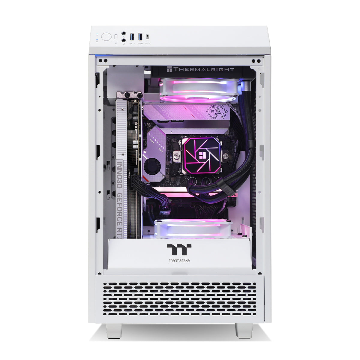 Flare RTX 5060 Ti 16GB Ryzen 5 7400F Gaming PC - WHITE