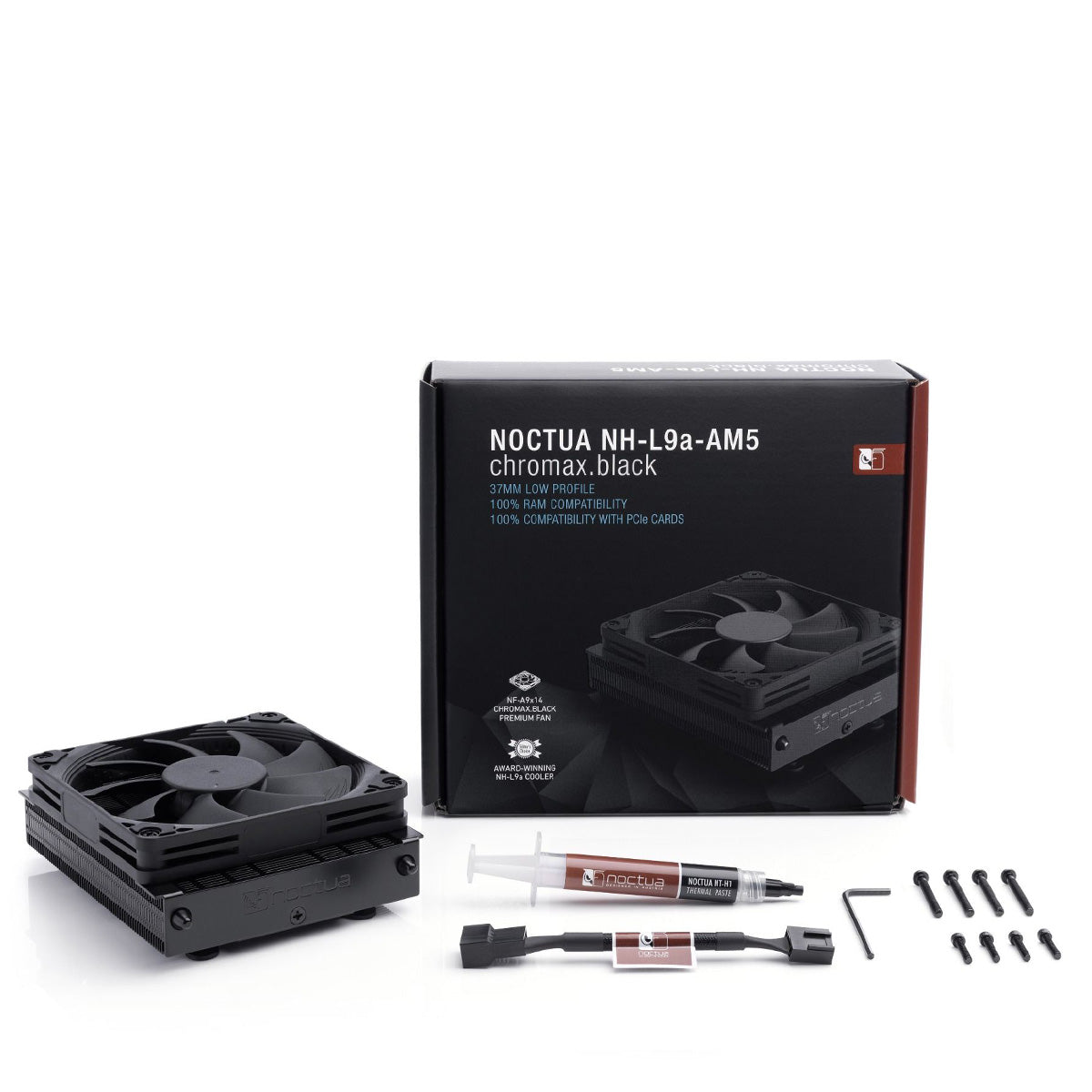 Noctua NH-L9a-AM5 Chromax Black Low Profile CPU Cooler