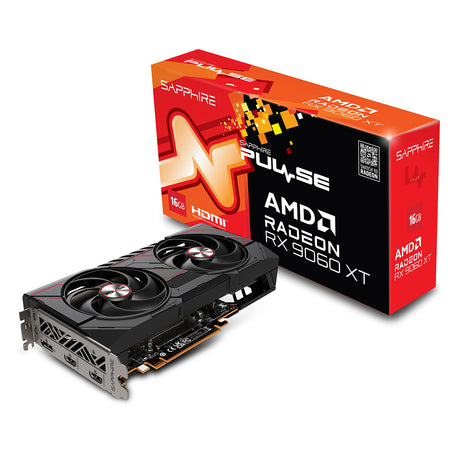 Sapphire Radeon RX 9060 XT Pulse Gaming OC 16GB Graphics Card