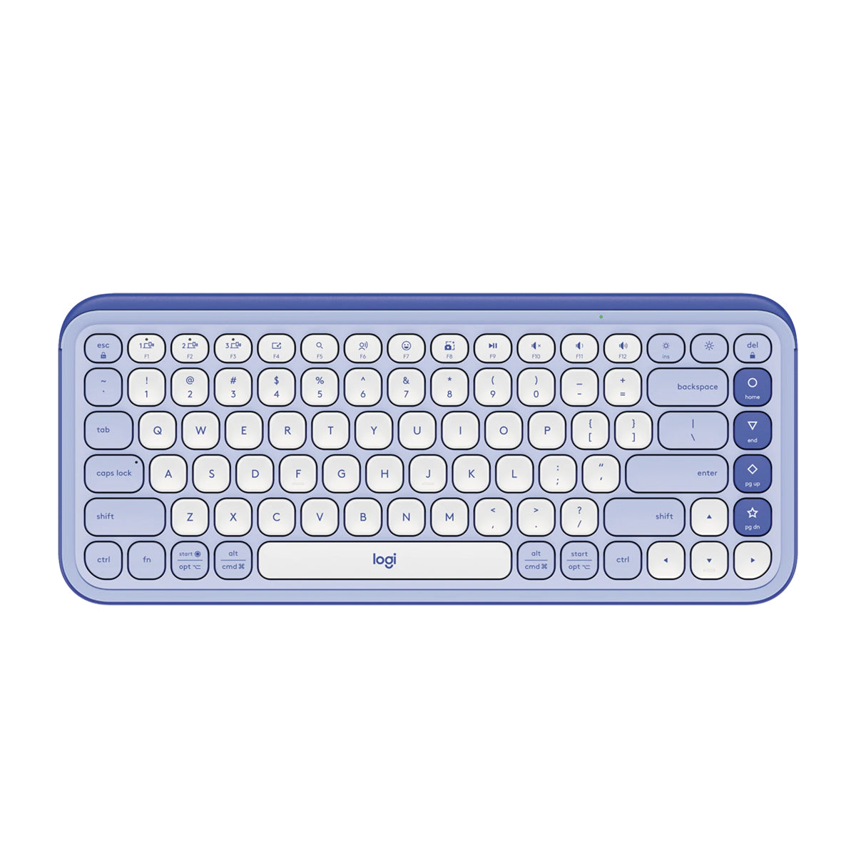 Logitech Pop Icon Wireless Bluetooth Keyboard - Lilac