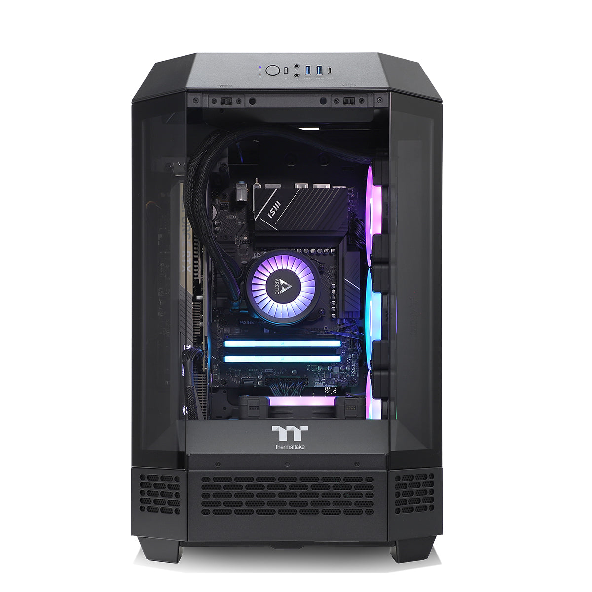 Pop RTX 5070 Ti Ryzen 7 9800X3D Gaming PC - BLACK