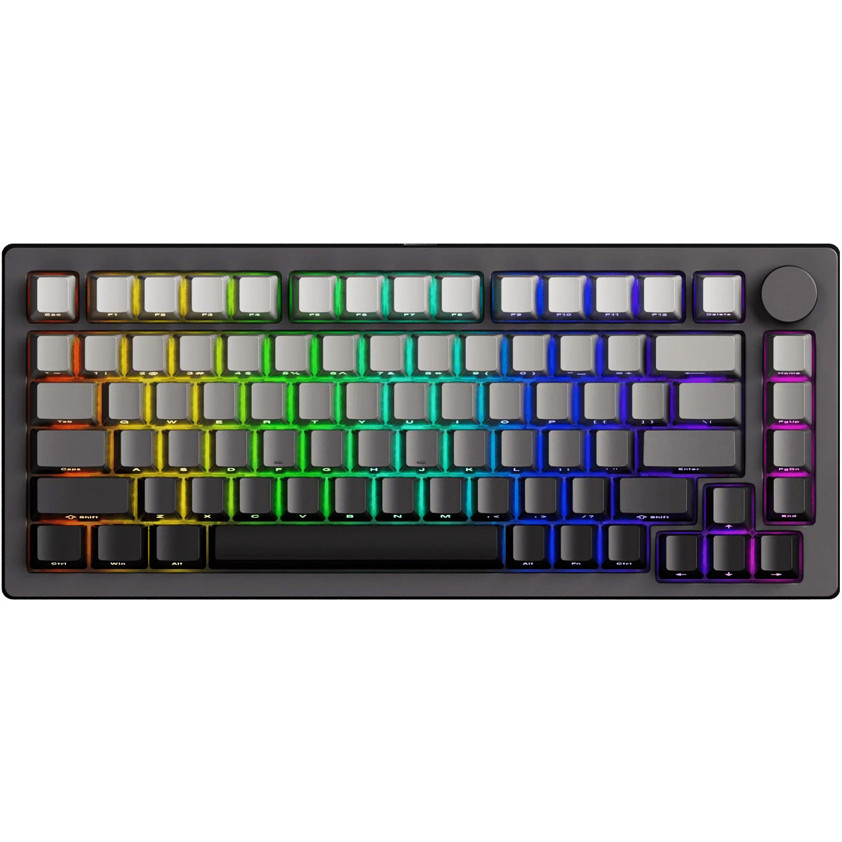 Akko Monsgeek M1 V5 TMR 75% Wireless Hall-Effect Gaming Keyboard Black Gradient - AstroAim Magnetic Switch