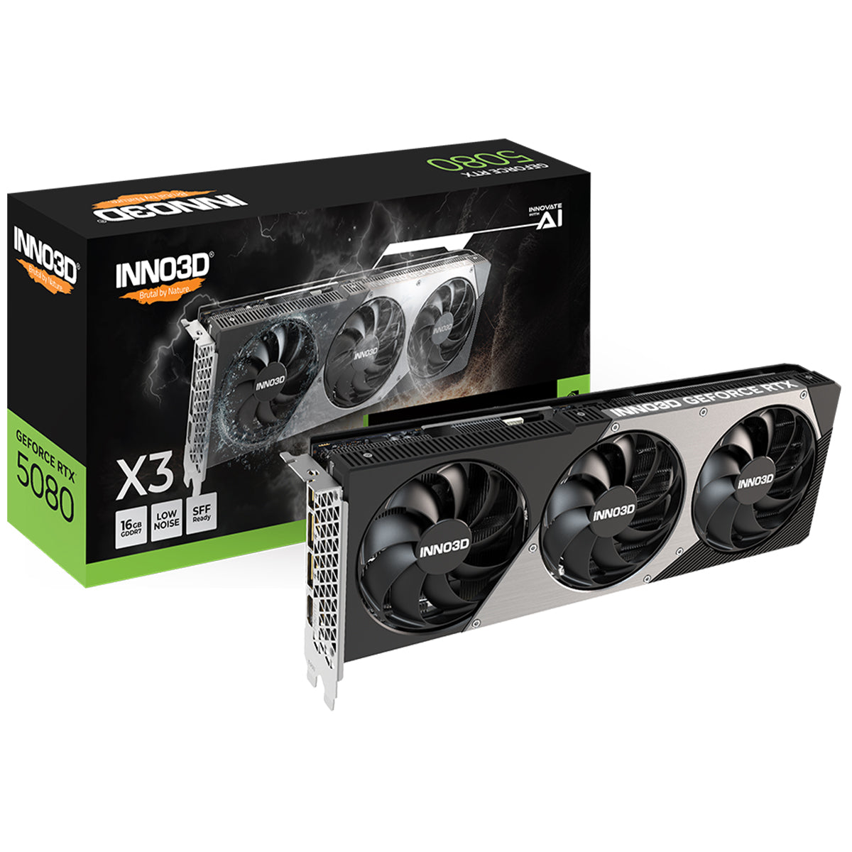 INNO3D GeForce RTX 5080 X3 16GB Graphics Card