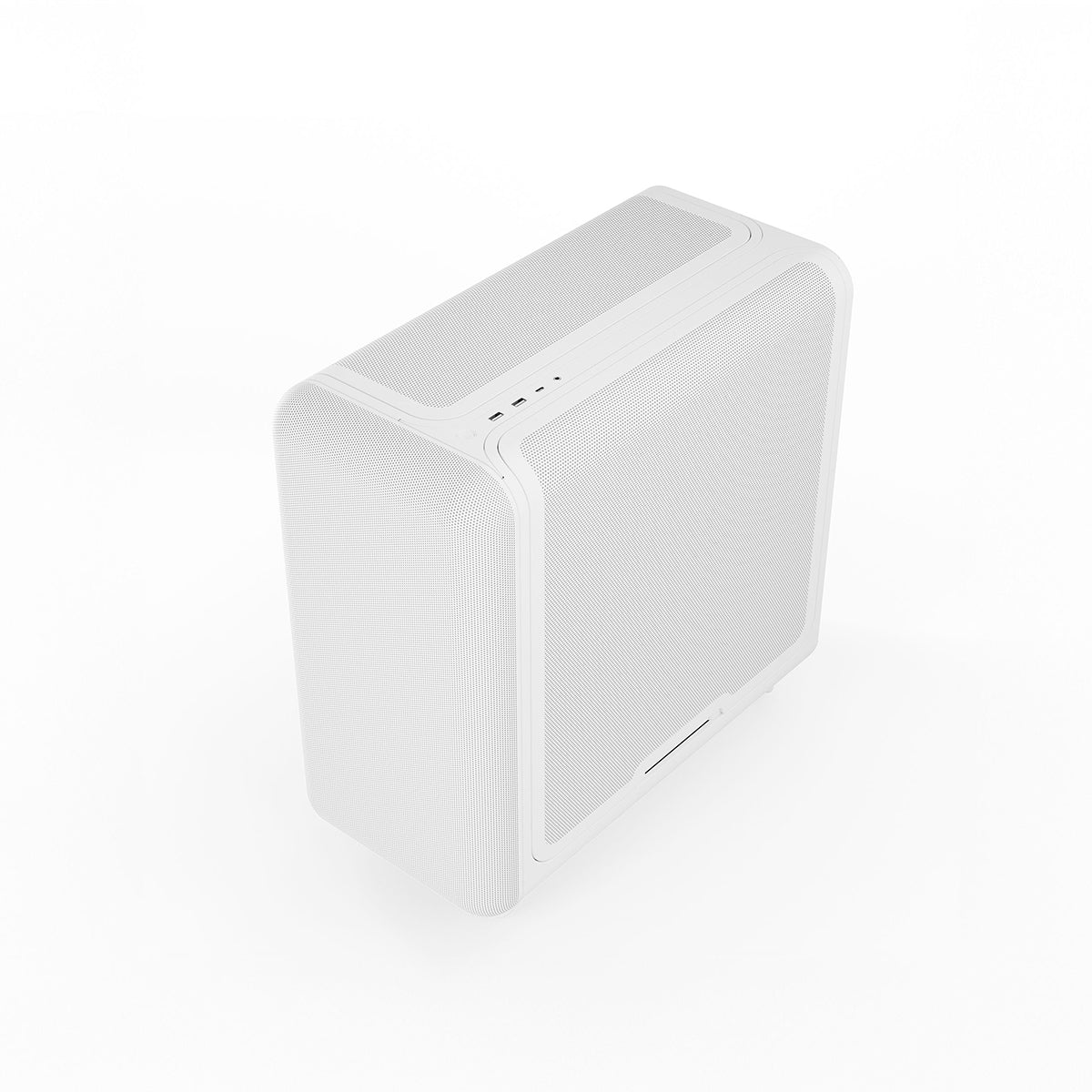 Hyte X50 Air ATX Mid Tower Case - Snow White