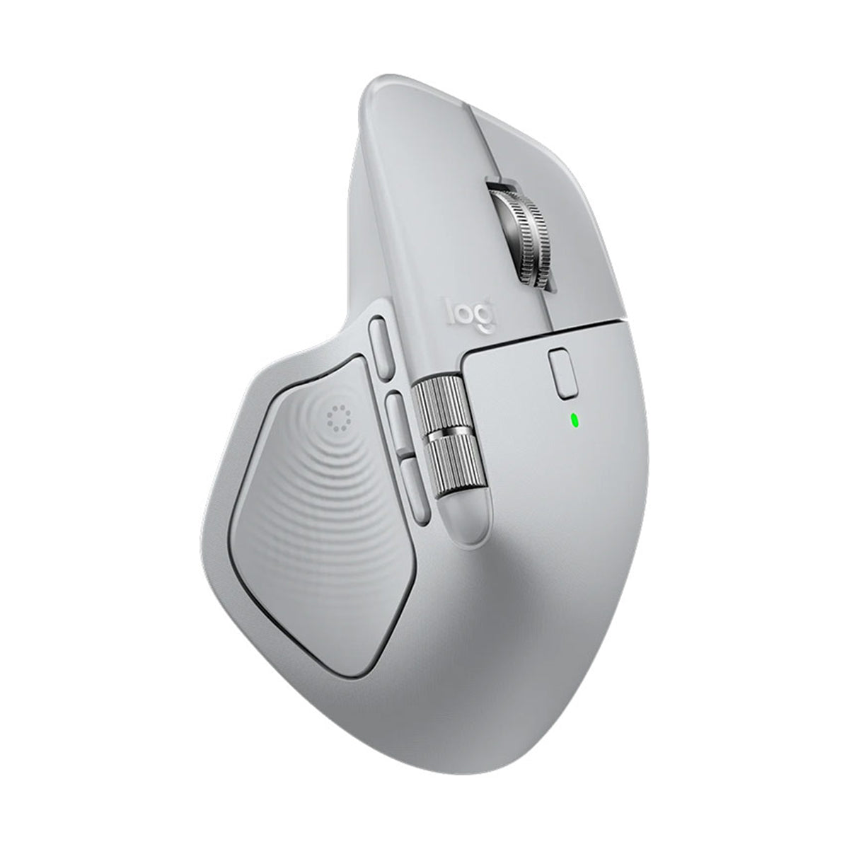 Logitech MX Master 4 for Mac Wireless Productivity Mouse - White/Silver
