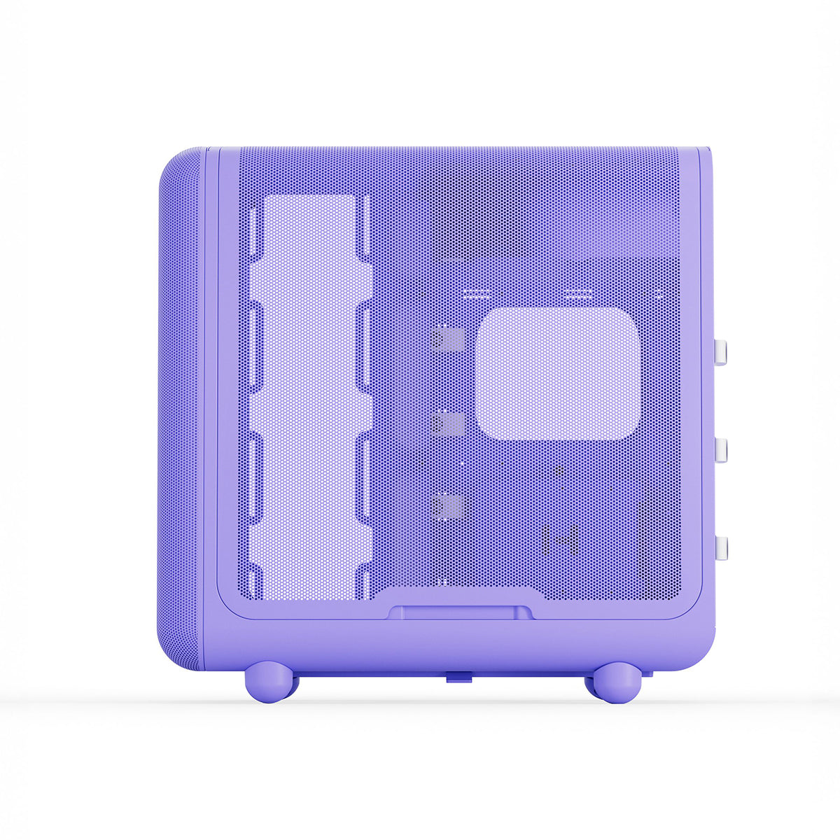 Hyte X50 Tempered Glass ATX Mid Tower Case - Taro Milk