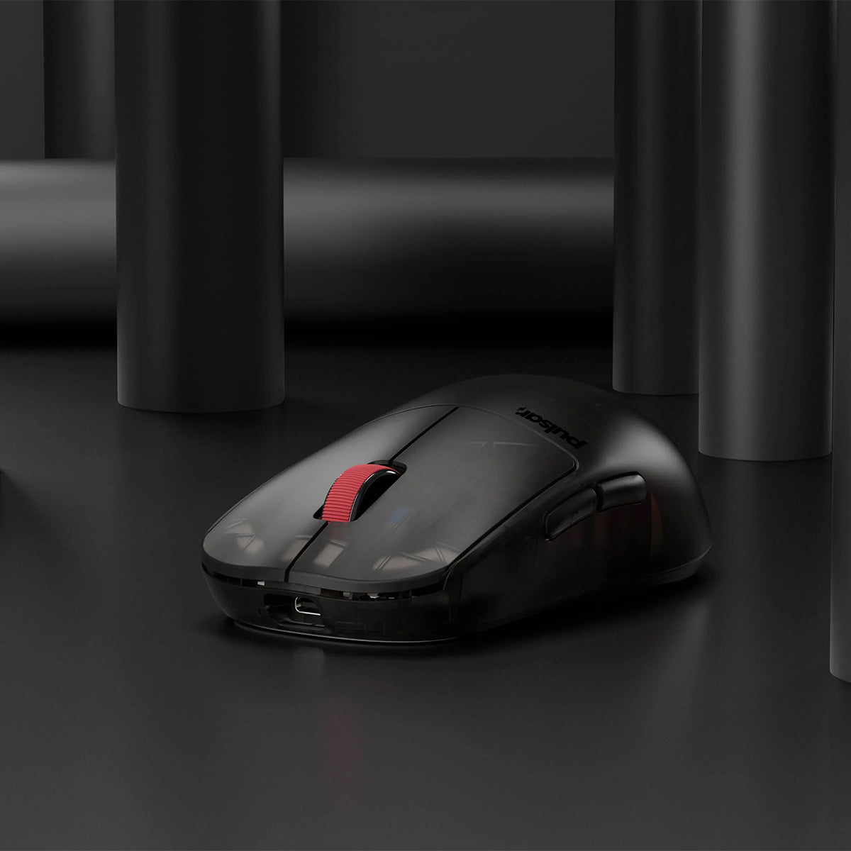 Pulsar X2H Medium Wireless Gaming Mouse - Clear Black Limited - Showroom Demo