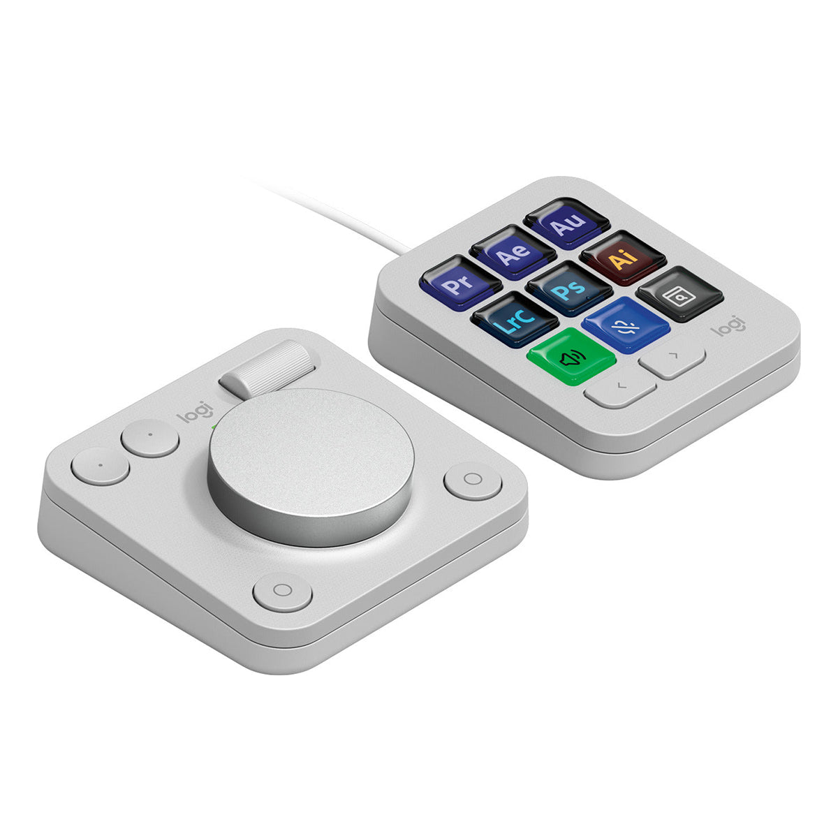 Logitech MX Creative Console - Pale Grey