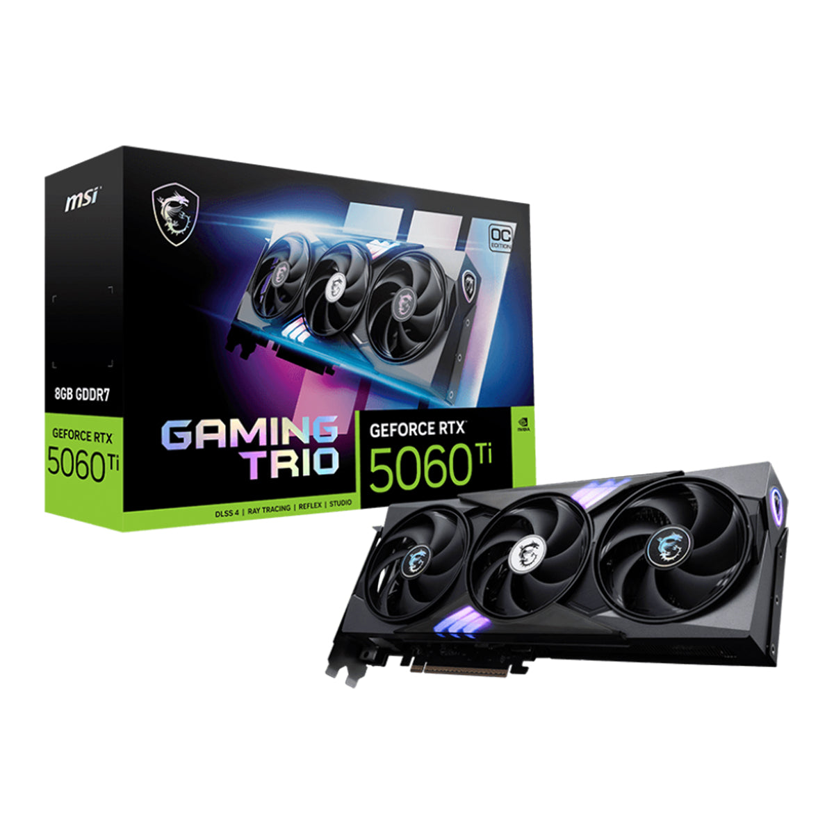 MSI GeForce RTX 5060 Ti GAMING TRIO OC 8GB Graphics Card