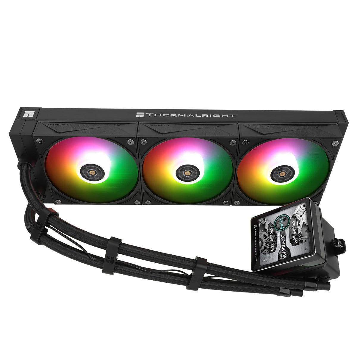 Thermalright Grand Vision 360mm ARGB CPU Liquid Cooler - Black