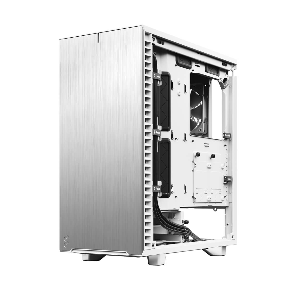 Fractal Design Define 7 Compact Mid Tower Case - White TG Light Tint