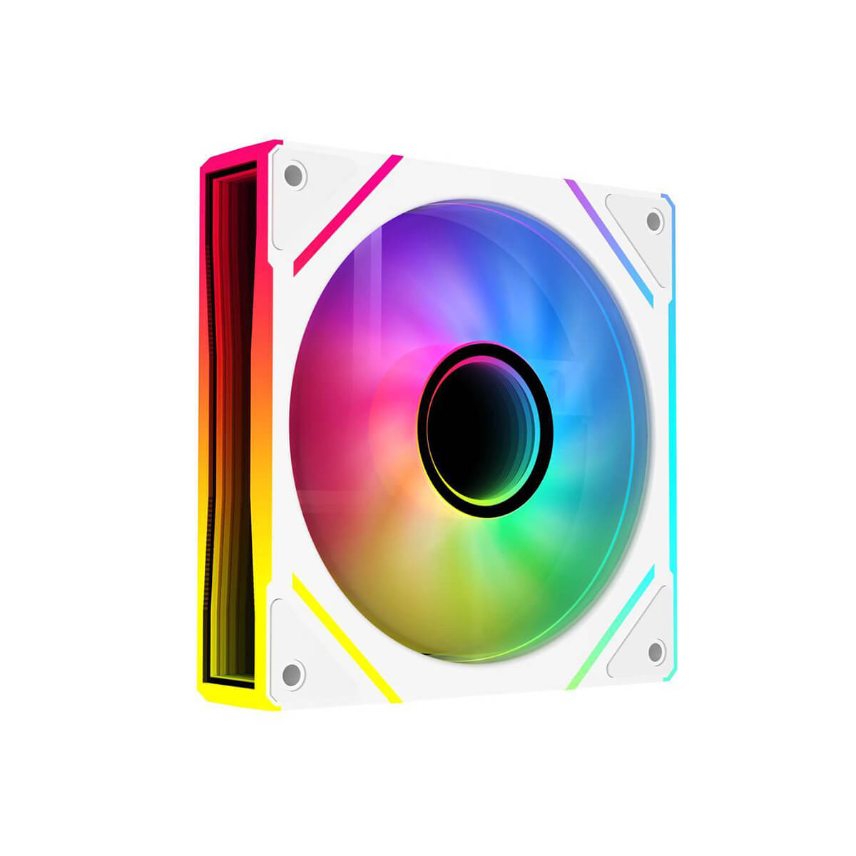 Sama YF1203I ARGB 120mm Infinity Mirror Fan OEM - White
