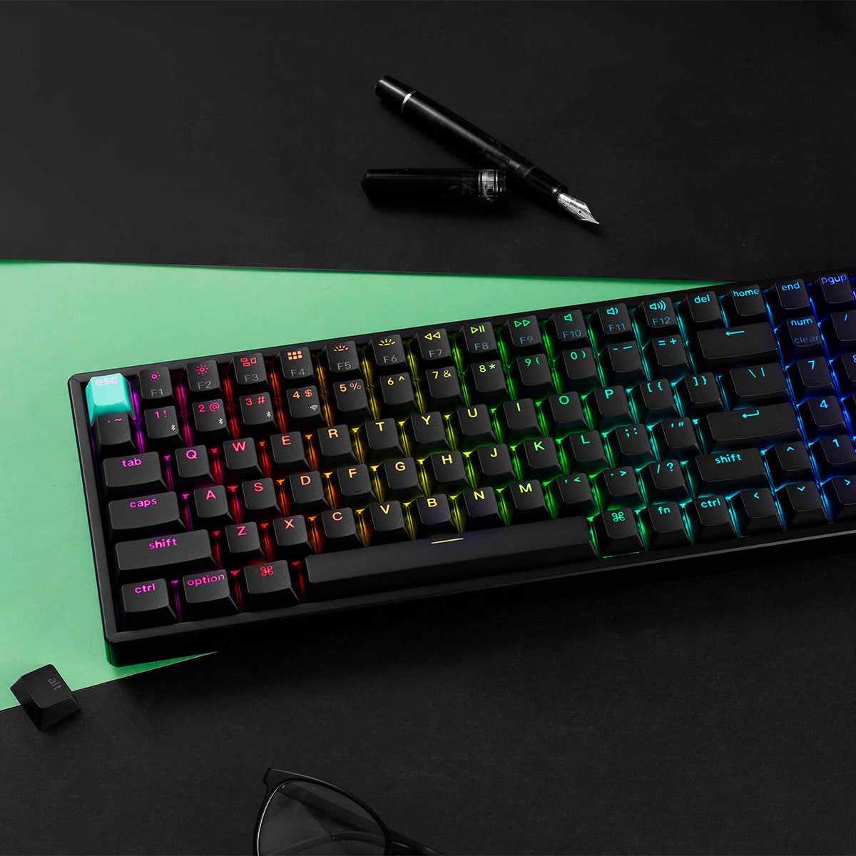 Keychron K4H 96% RGB Wireless Hall-Effect Keyboard - Gateron Nebula Switch