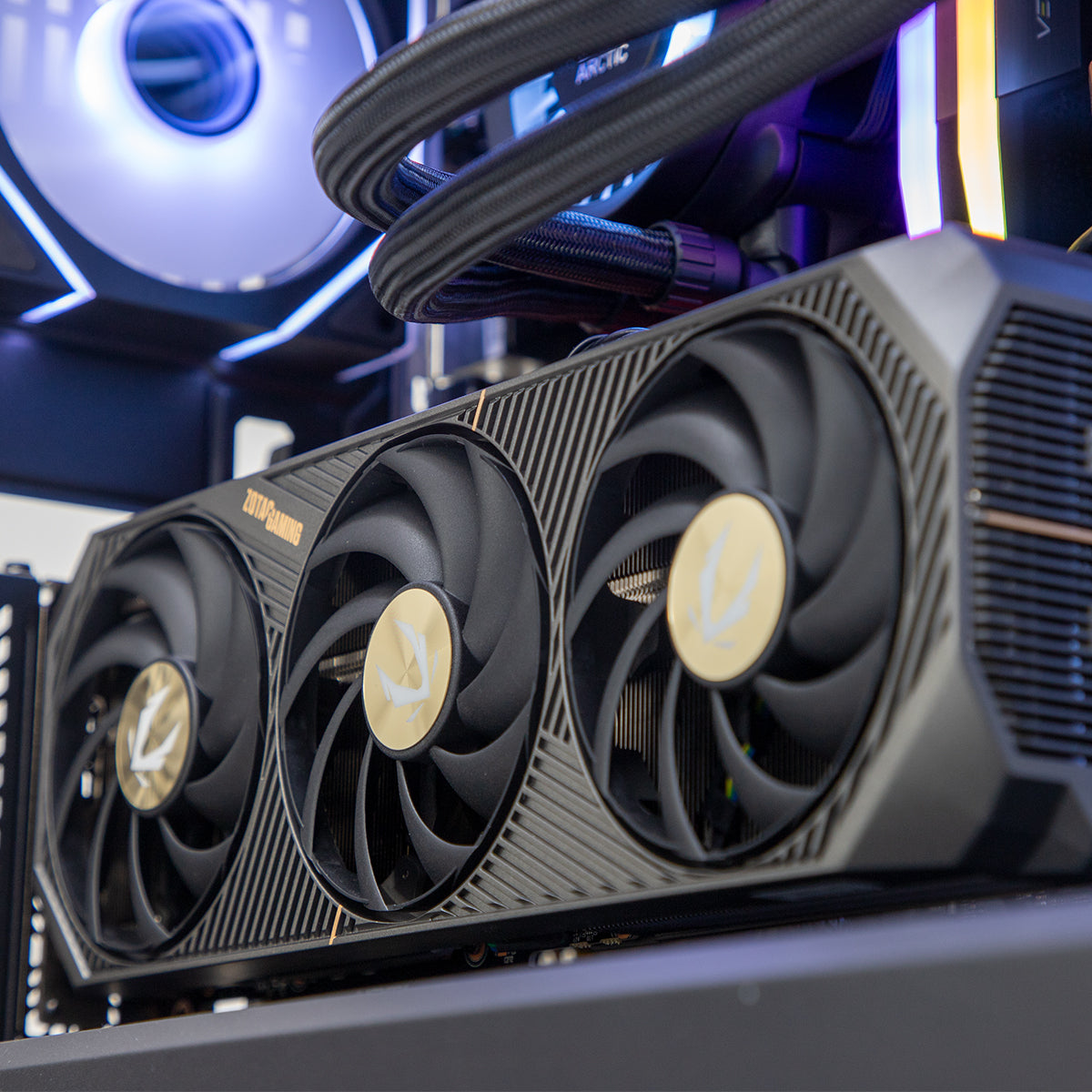 Entropy RTX 5070 Ryzen 7 7800X3D Gaming PC - FLAME