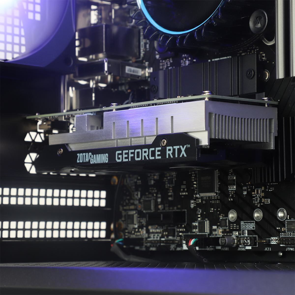 Militech ENCORE GO RTX 3050 Core i5-12400F Gaming PC - Black