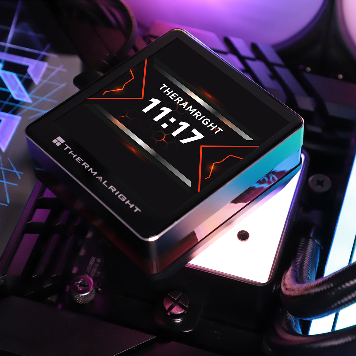 Thermalright Grand Vision 360mm ARGB CPU Liquid Cooler - Black