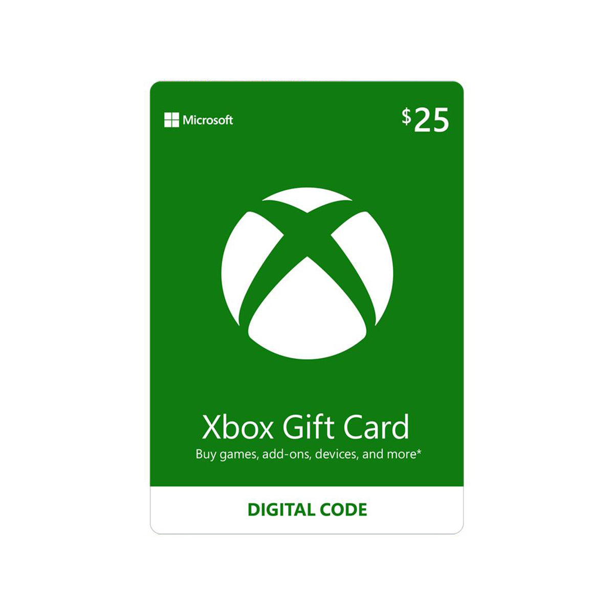 Xbox Gift Card - $25