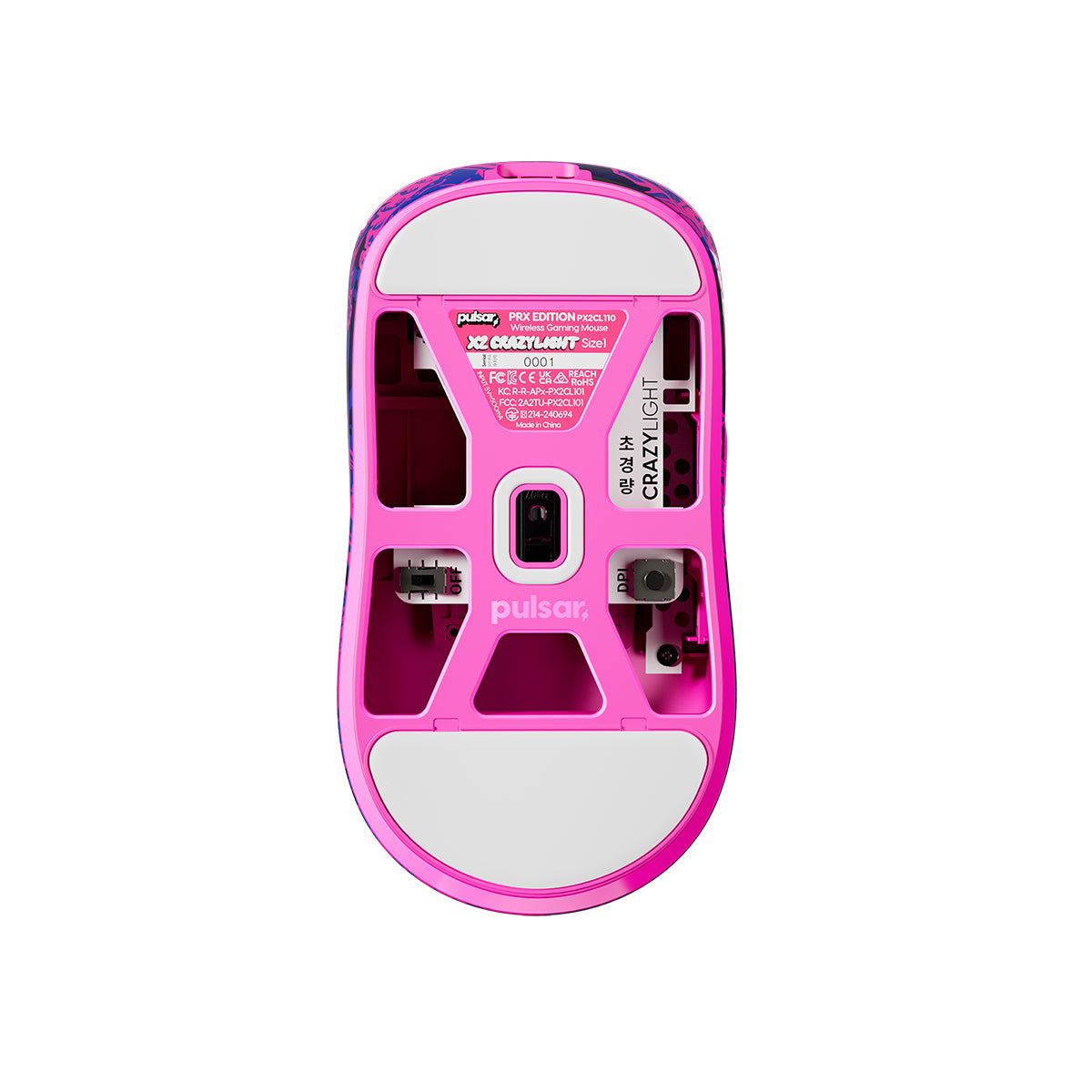 Pulsar X2 CrazyLight Wireless Gaming Mouse - PRX Edition