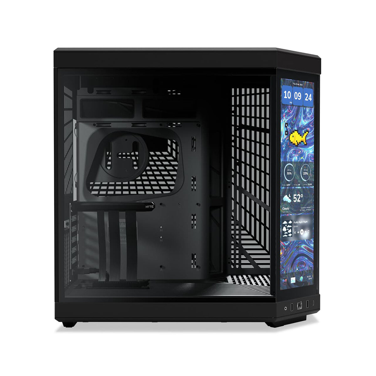 Hyte Y70 Touch Infinite Full Tower Case - Pitch Black