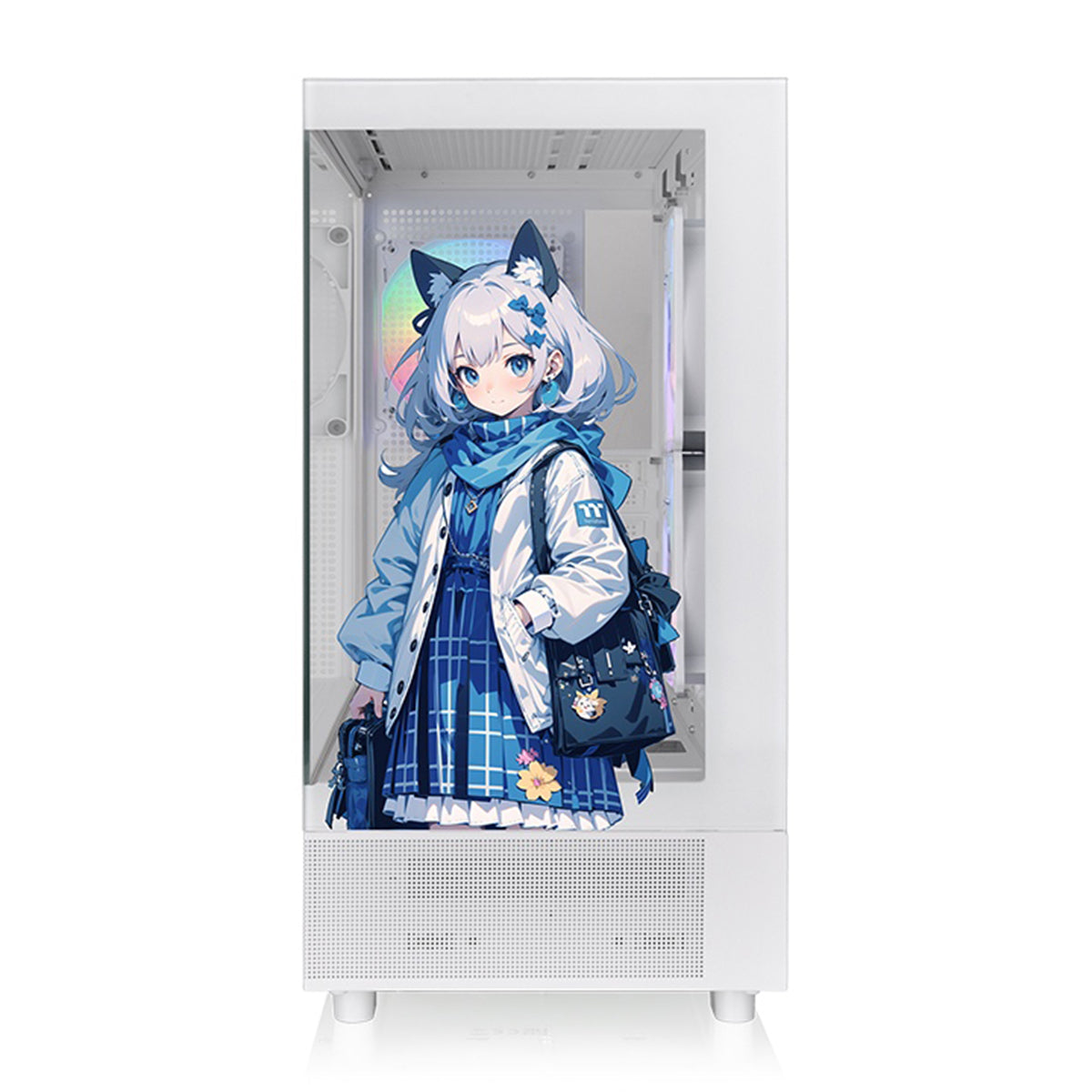 Thermaltake View 270 SP Edition TG ARGB Mid Tower Case - Snow Edition