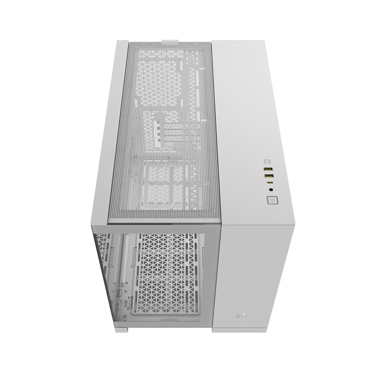 Corsair 2500X Mid Tower Case - TG White