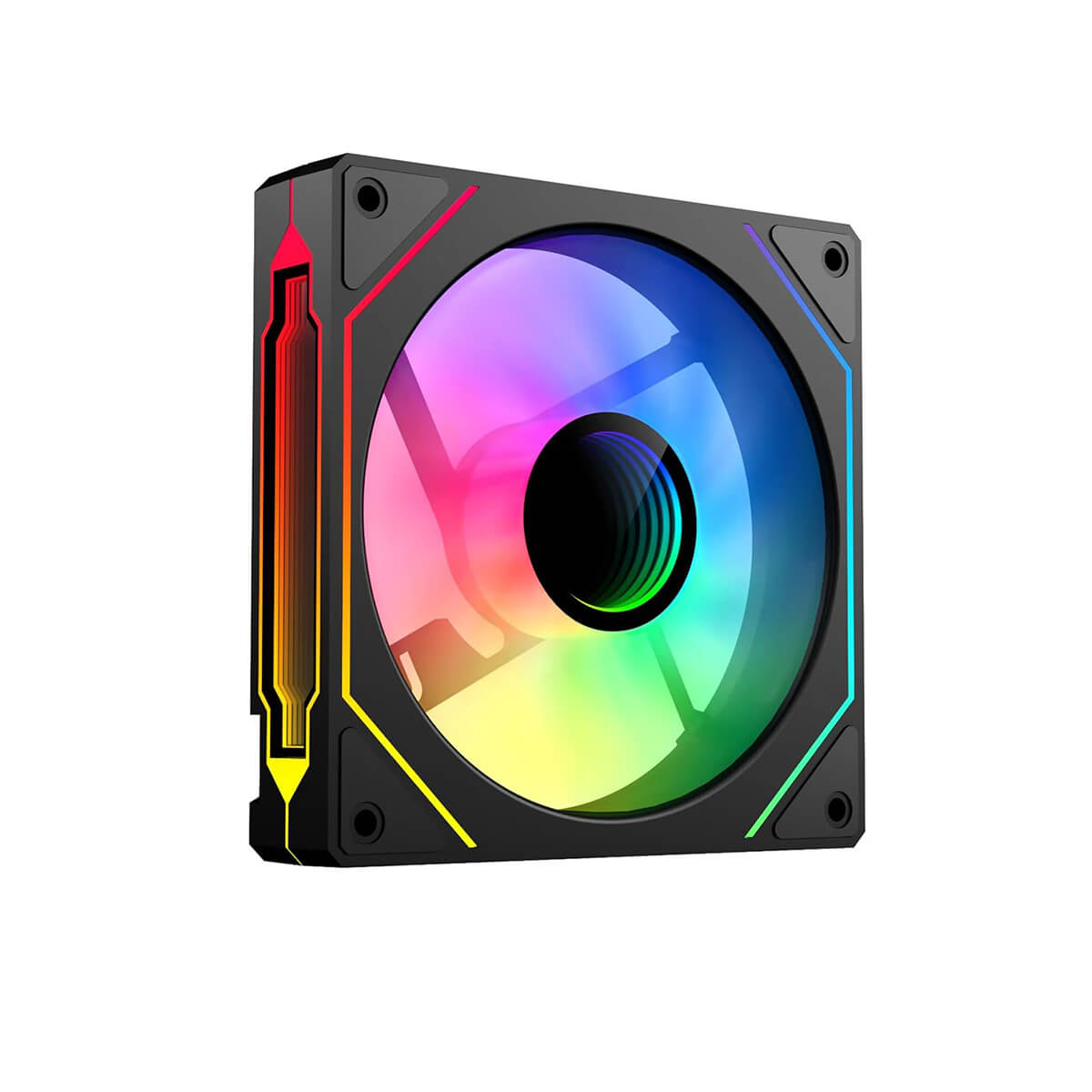 Sama YF1202 ARGB 120mm Infinity Mirror Reversed Fan OEM - Black