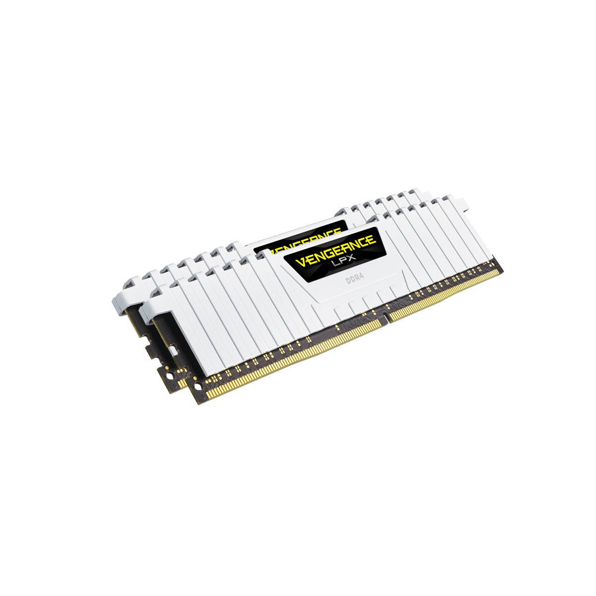 Corsair Vengeance LPX 16GB (2x8GB) DDR4-3200 CL16 Memory White (CMK16GX4M2B3200C16W)