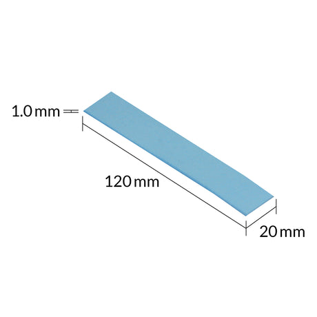 Arctic TP-3 Premium Performance Thermal Pad 120x20mm, 1.0mm - 4 Pack