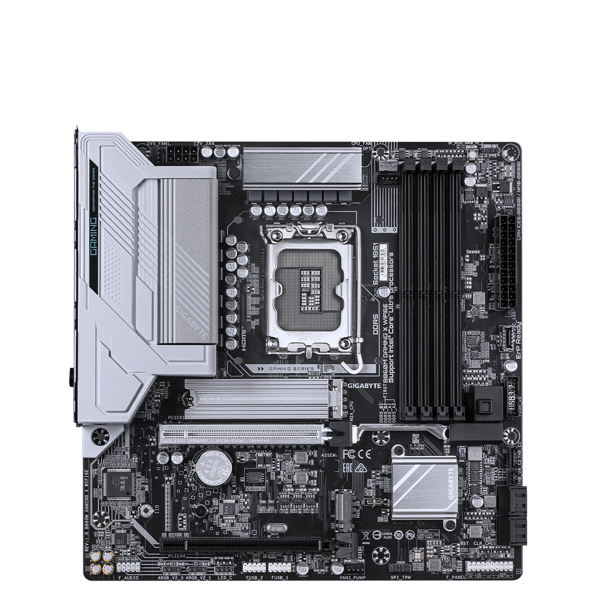 GIGABYTE B860M GAMING X WIFI6E mATX Motherboard